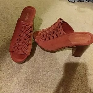 Michael kors red heels